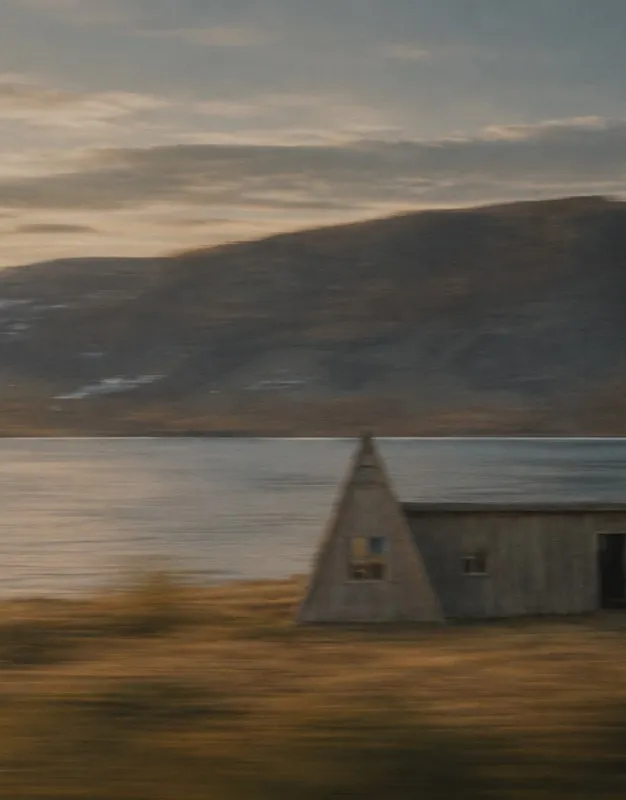 House in a rural landscape