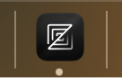 Zed in the dock on macOS
