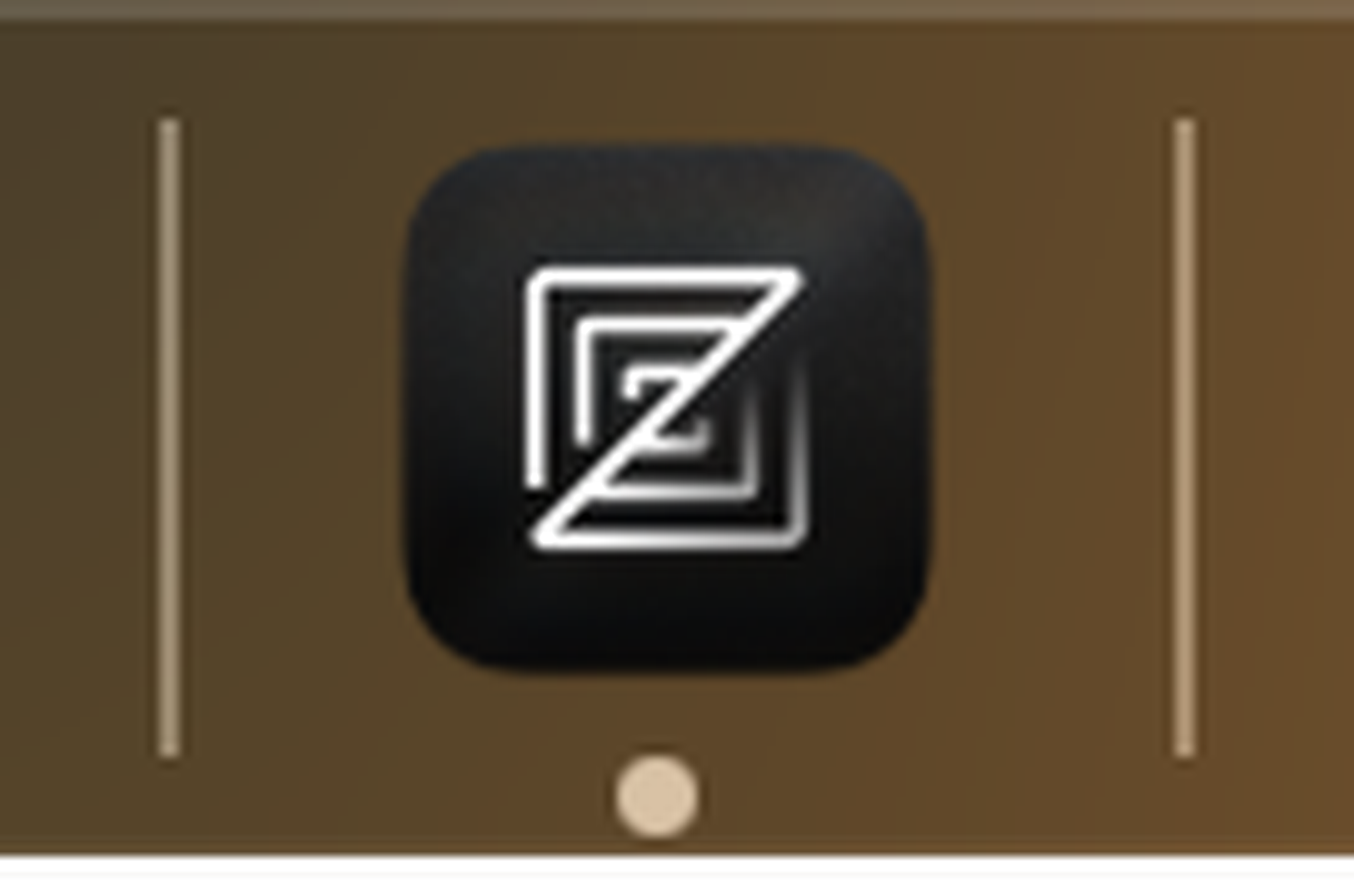 Zed in the dock on macOS