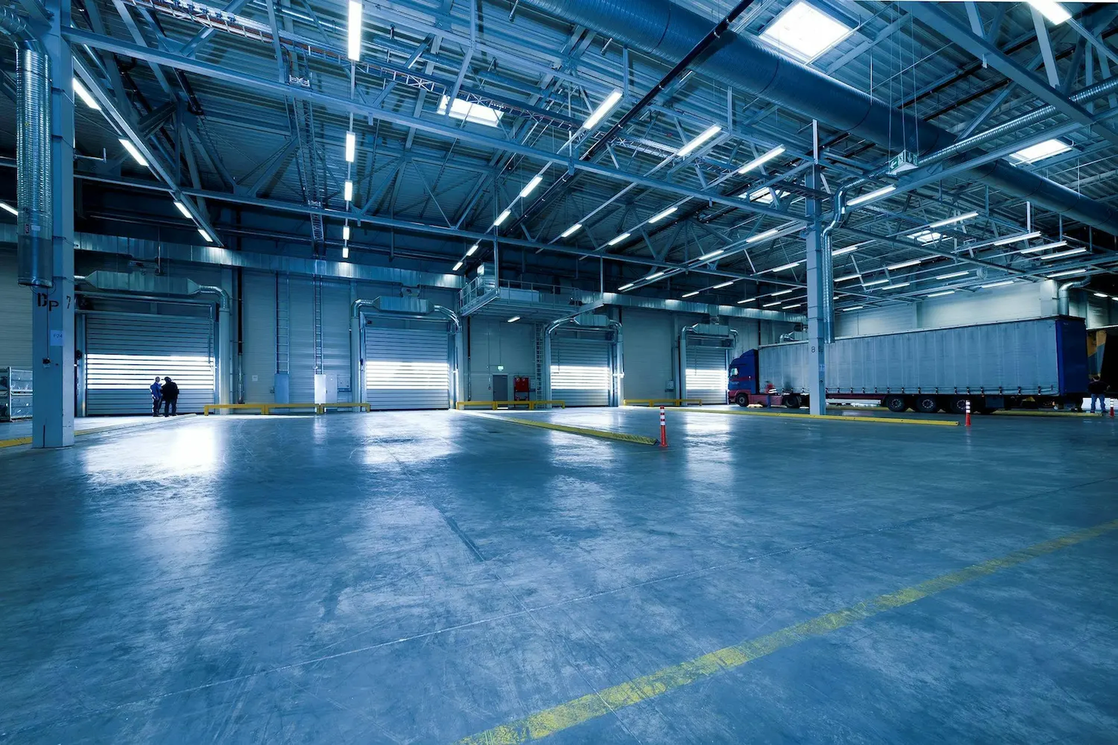Industrie- oder Logistikhalle