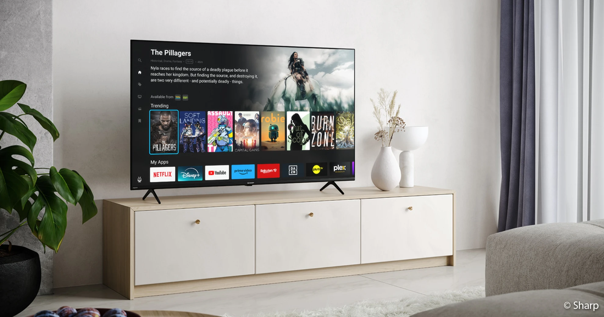 Sharp bringt neue Smart-TV-Serien mit TiVo OS