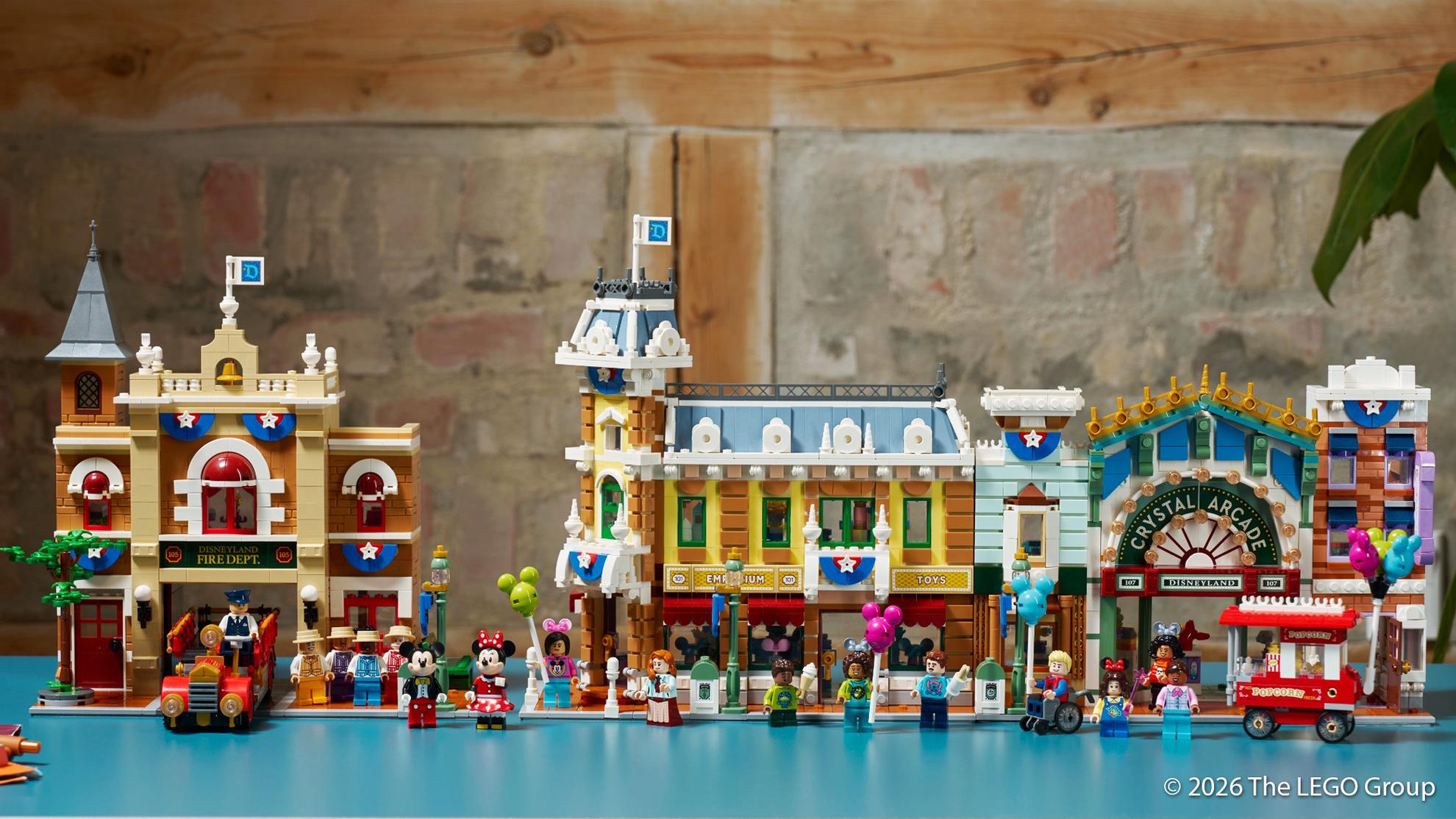 Artikel: LEGO: Disney-„Main Street, U.S.A.“ als riesiges Sammler-Set vorgestellt