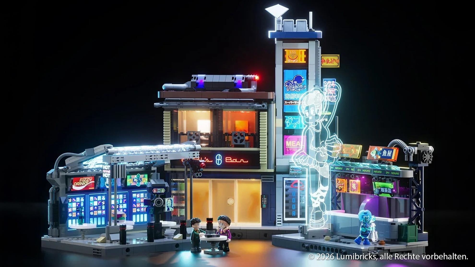 Artikel: Lumibricks Street Market (23004): Blade Runner 2049 Set im Review