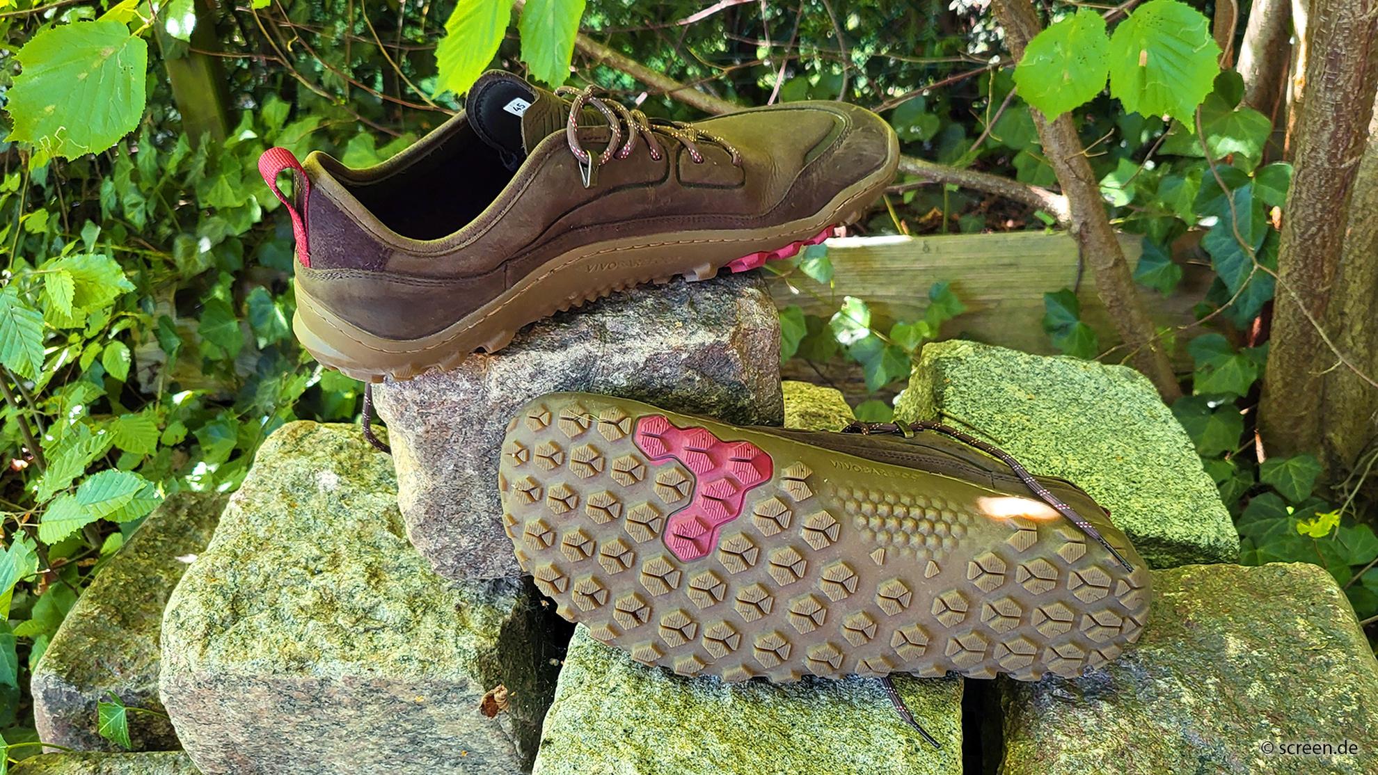 Artikel: Vivobarefoot Tracker Leather AT Low II im Test: Wandern mit Barfußgefühl