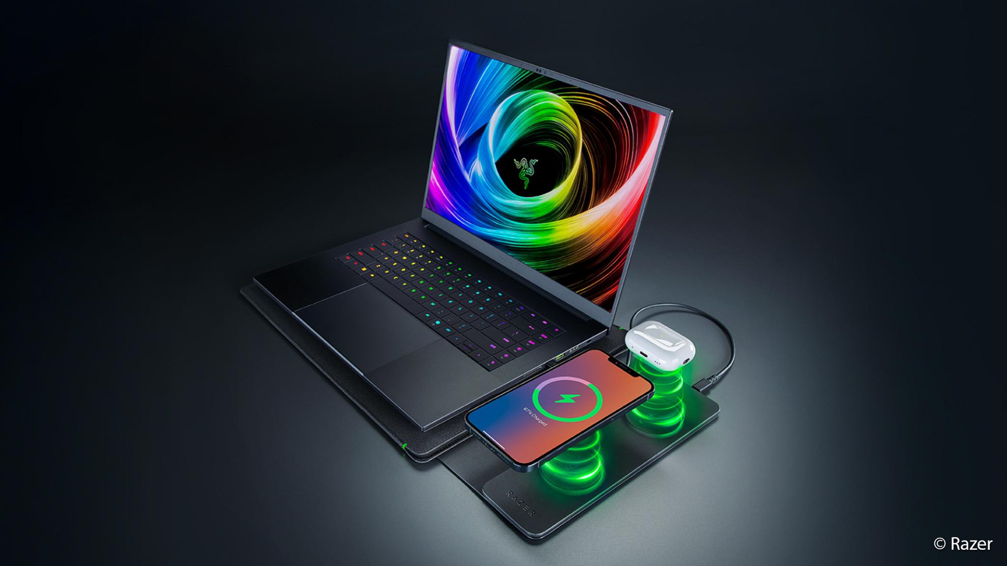 Artikel: Razer stellt Laptop Sleeve 16 Zoll mit integrierter Wireless-Charging-Funktion vor