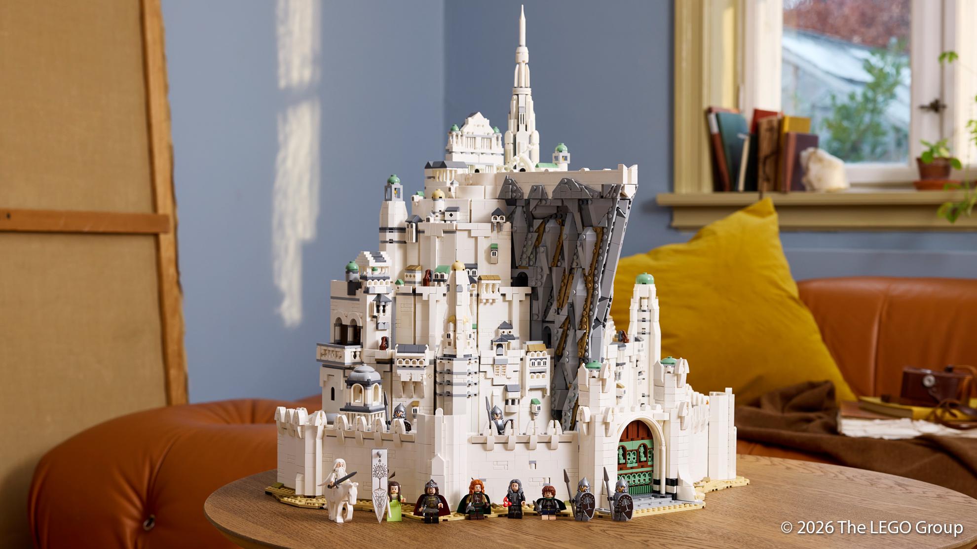 Artikel: Der Herr der Ringe: LEGO enthüllt gigantisches Set zu Minas Tirith