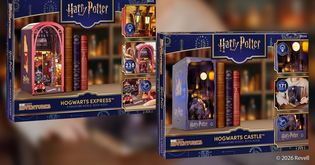 Artikel Revell Tiny Adventures: Neue Harry-Potter-Magie fürs Bücherregal