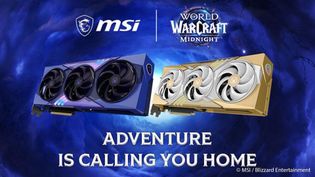 Artikel MSI stellt limitierte GeForce RTX 5070 im Design von World of Warcraft: Midnight vor
