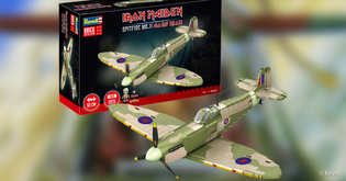 Artikel Iron Maiden: Revell bringt legendäre „Aces High“-Spitfire als Klemmbaustein-Set
