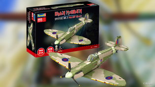Artikel Iron Maiden: Revell bringt legendäre „Aces High“-Spitfire als Klemmbaustein-Set