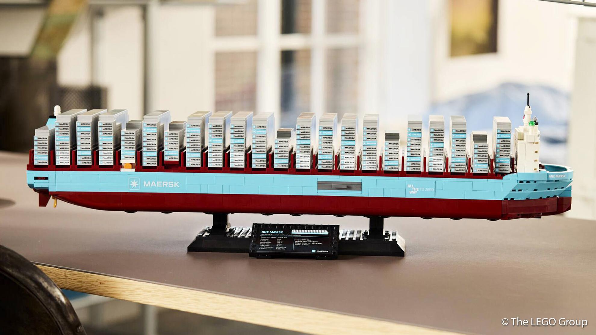 Artikel: LEGO: Maersk-Containerschiff mit Zweistoffantrieb offiziell vorgestellt