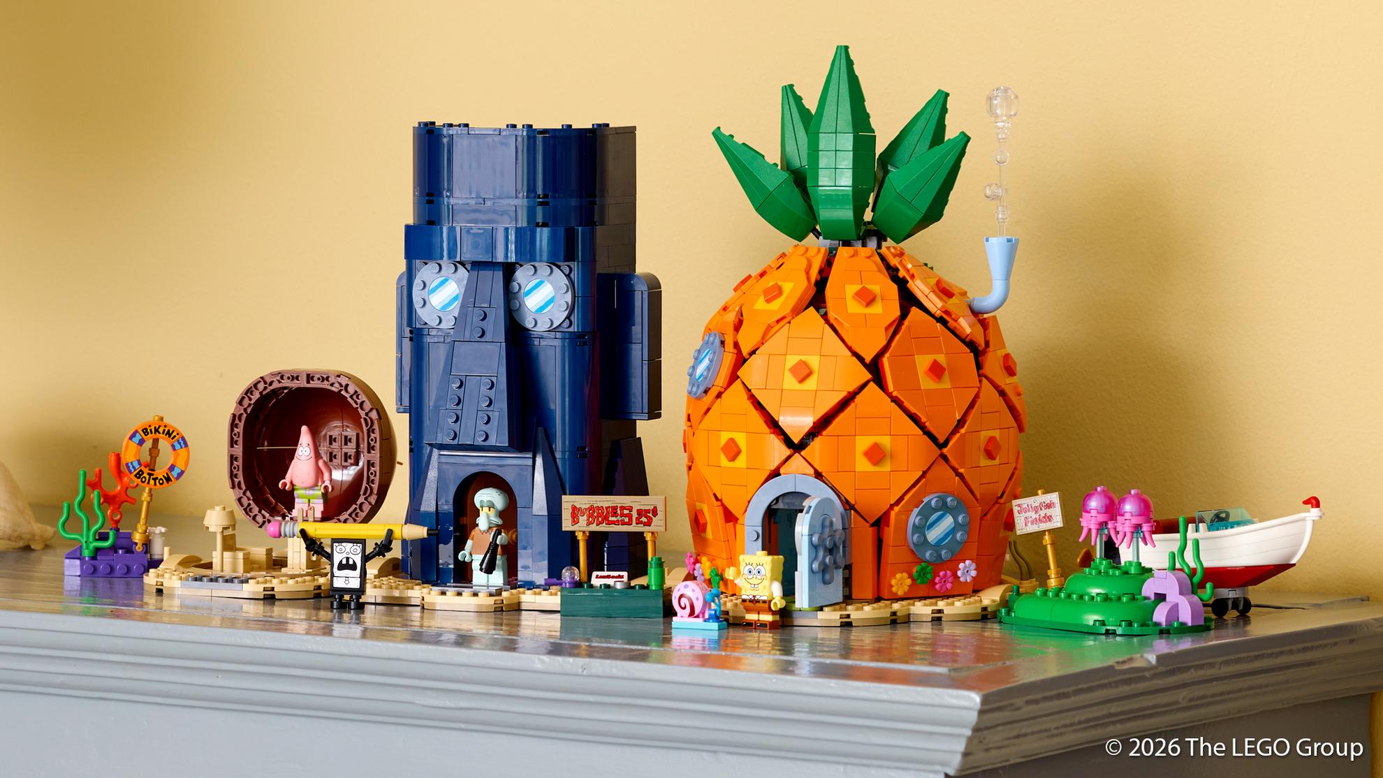 Artikel: 40 Jahre SpongeBob: LEGO präsentiert das allererste SpongeBob Schwammkopf Set