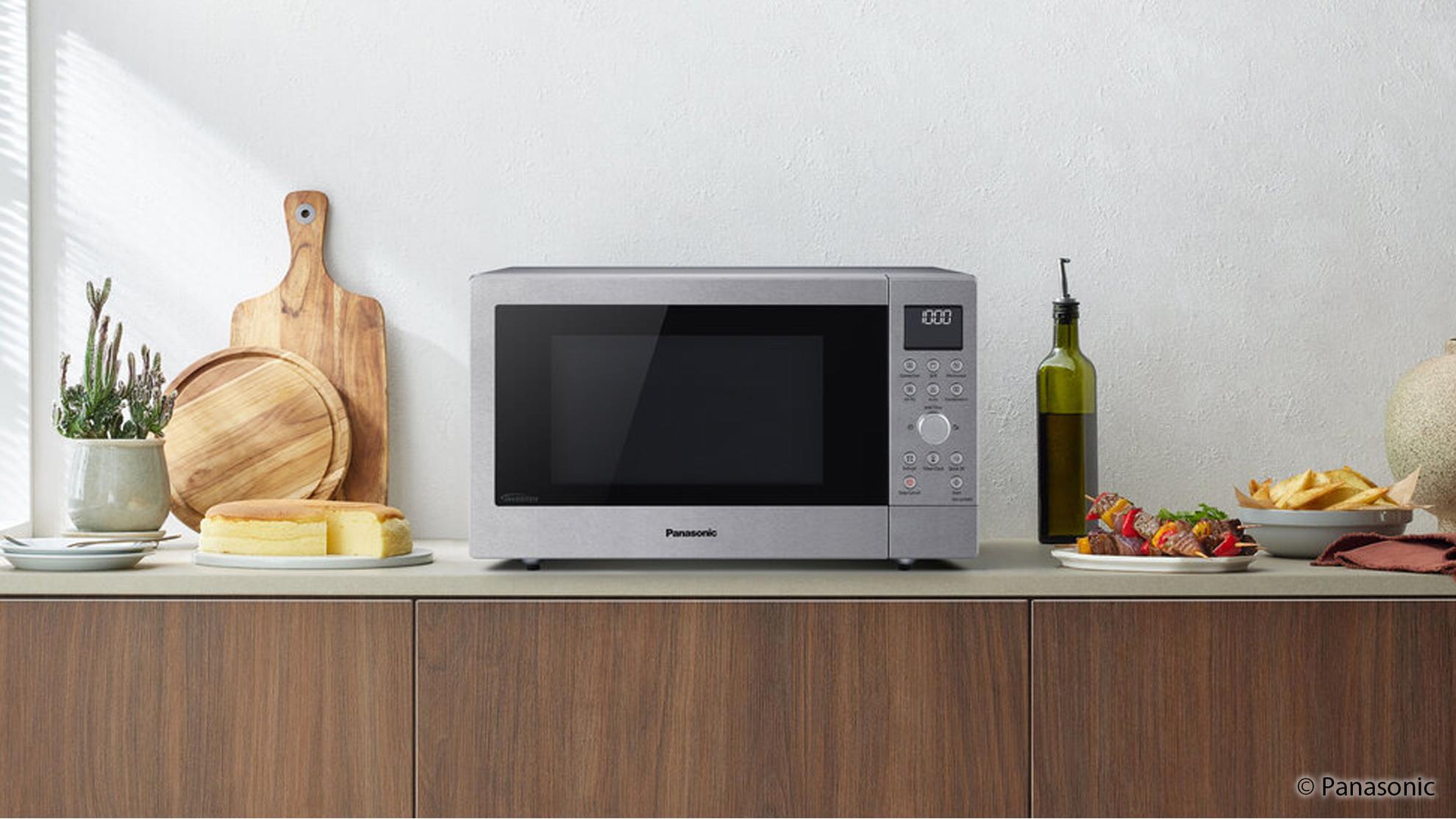 Artikel: Panasonic erweitert Mikrowellen-Sortiment um Slimline-Modelle mit Air-Fry-Funktion