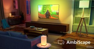 Artikel Philips erweitert Ambilight um Raumlicht-Funktion AmbiScape