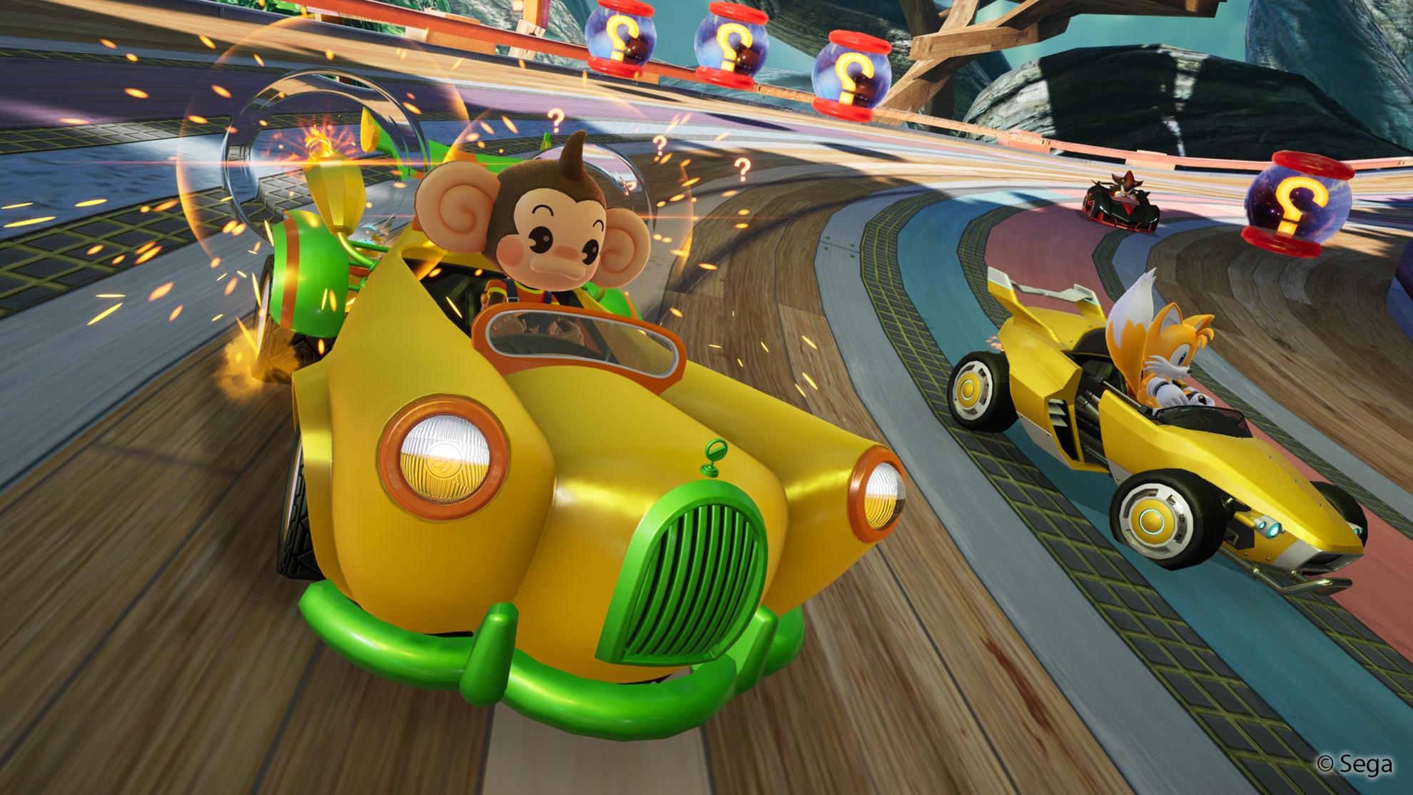 Artikel: Sonic Racing: CrossWorlds – Kostenloser Super Monkey Ball-Inhalt veröffentlicht
