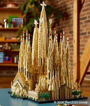 Artikel LEGO Architecture Sagrada Família: Bisher größtes Set aller Zeiten vorgestellt