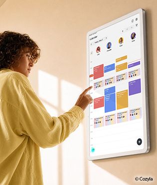 Artikel Cozyla Calendar+ 2 im Test: Der Familienmanager an der Wand 