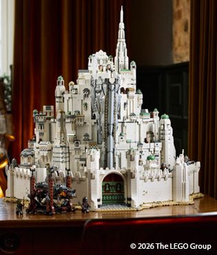 Artikel Der Herr der Ringe: LEGO enthüllt gigantisches Set zu Minas Tirith