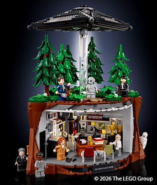Artikel LEGO Ideas Akte X: Fantraum erfüllt – Neues Set bringt Mulder & Scully zurück