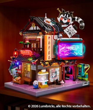 Artikel Lumibricks - Manga Shop im Review: Ein Stück Neon-Tokio fürs eigene Regal