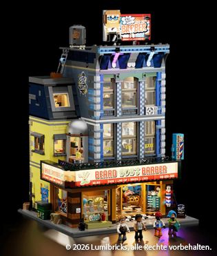 Artikel Lumibricks 19012 Barbershop – Review: Brooklyn leuchtet jetzt auch im Regal