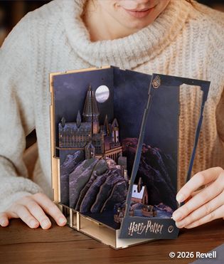 Artikel Revell Tiny Adventures: Neue Harry-Potter-Magie fürs Bücherregal