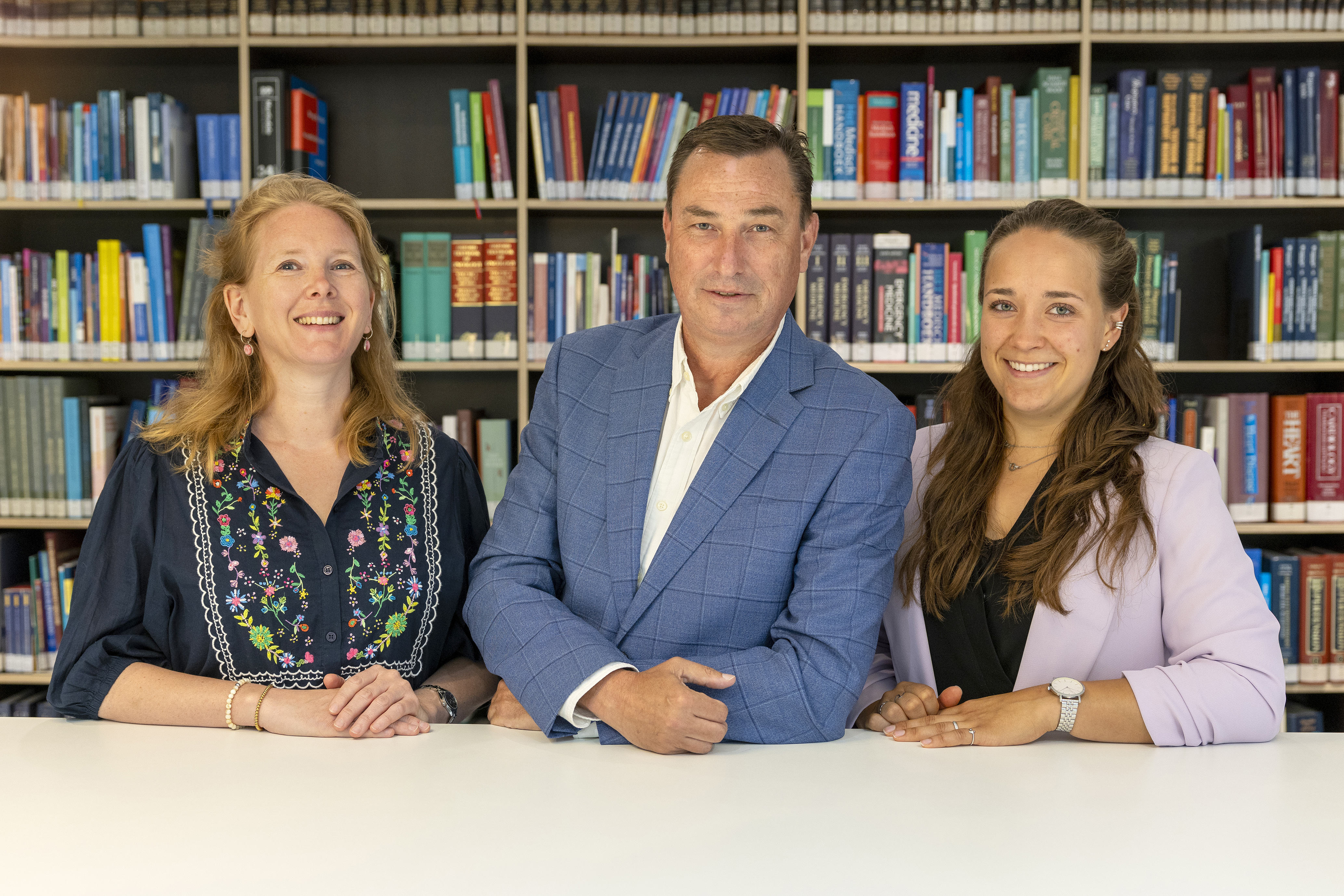 Group of young adults, photographed from the front