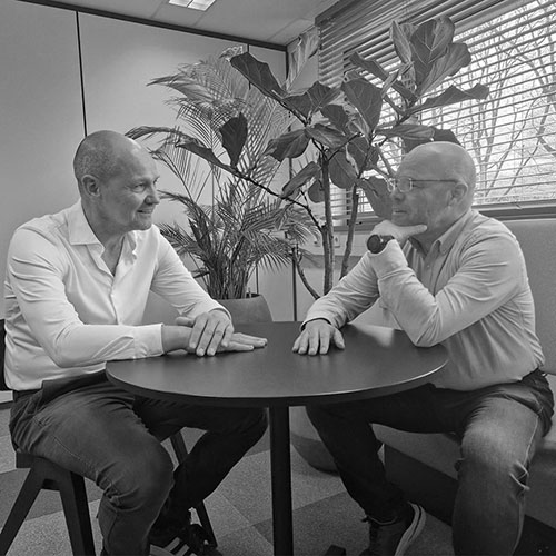 Dirk Jan Bolderheij en Woody van Olffen