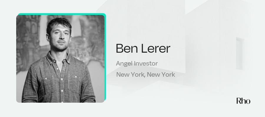 Image of Ben Lerer- Angel Investors in New York City