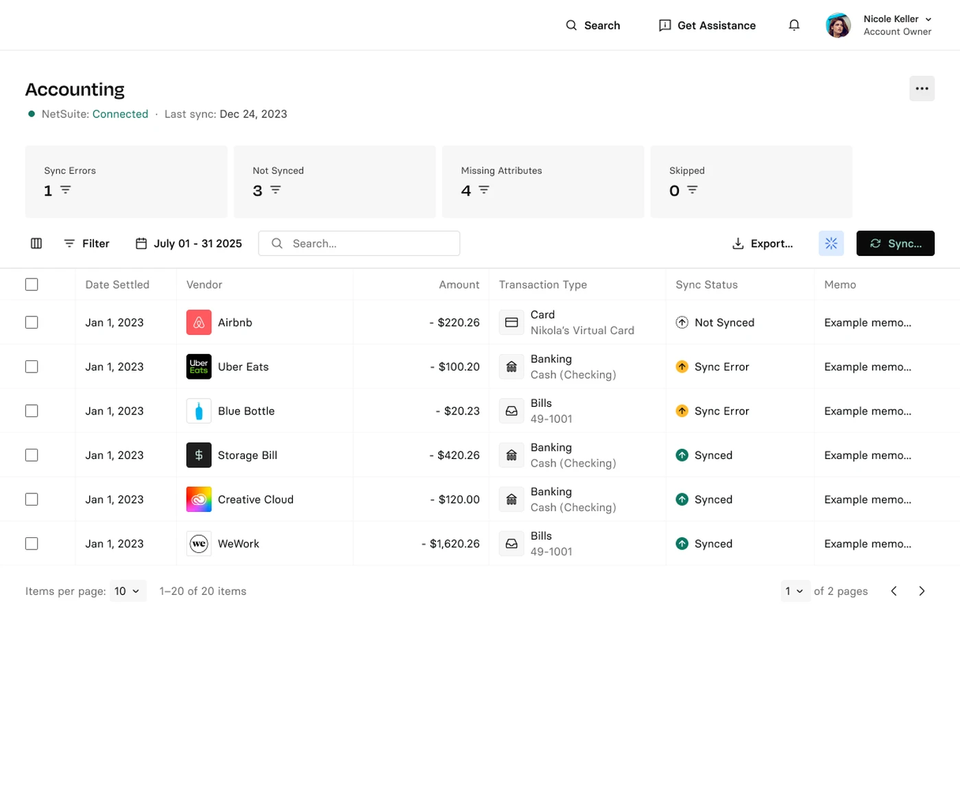 Help Center Dashboard