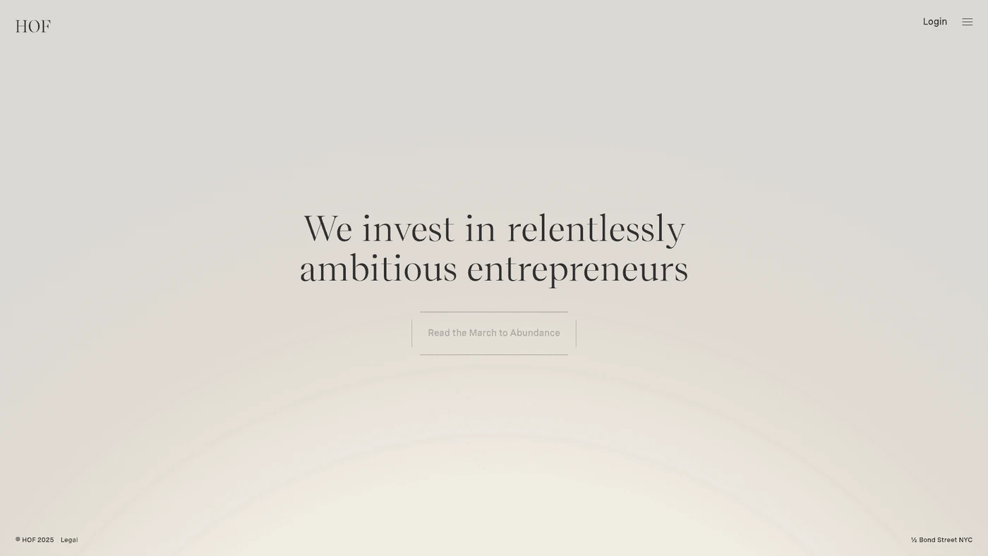 Image of HOF Capital - Series A VC Firm