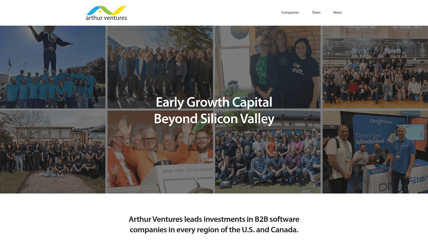Image of Arthur Ventures - Top VCs in Series D