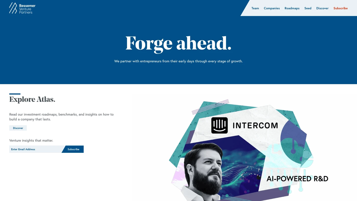 Image of Bessemer Venture Partners - Pre-Seed VC Firm