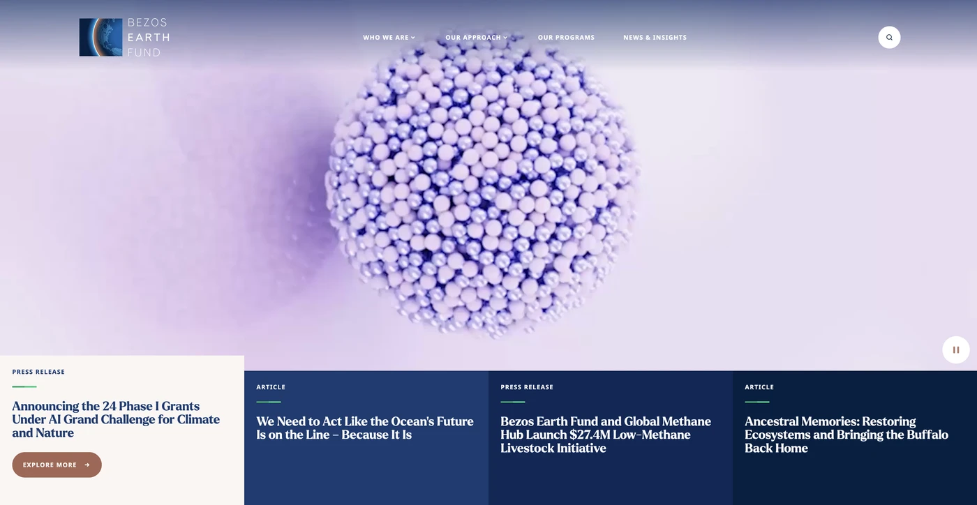 Image of Bezos Earth Fund - Top VCs in Washington, District of Columbia, United States