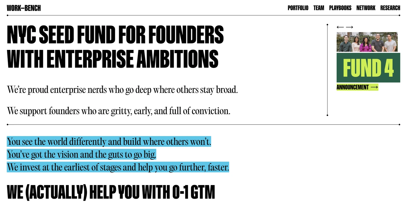 Image of Work-Bench- Top VCs in SaaS