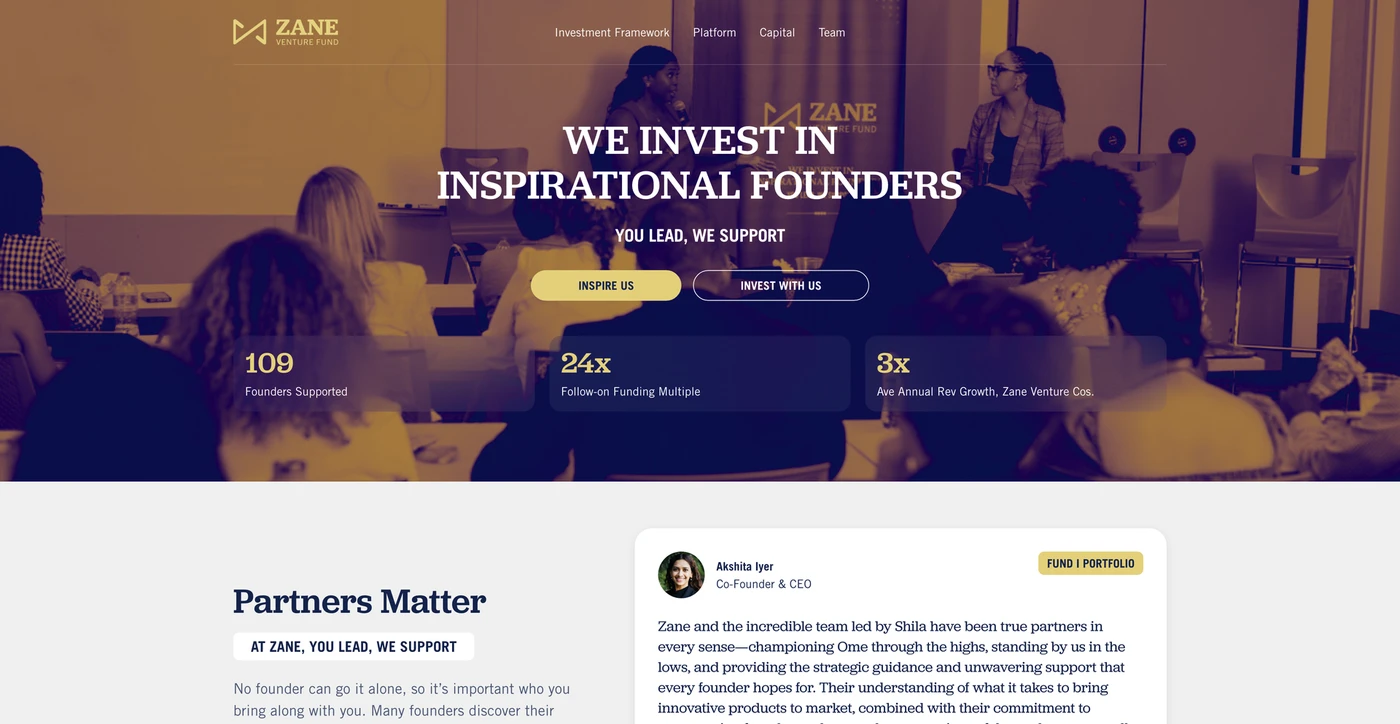 Image of Zane Venture Fund - Top VCs in EdTech