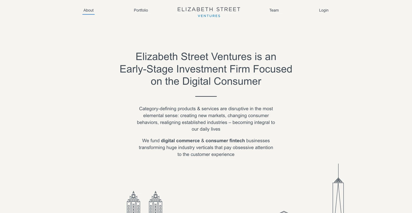Image of Elizabeth Street Ventures - Top VCs in Wellness