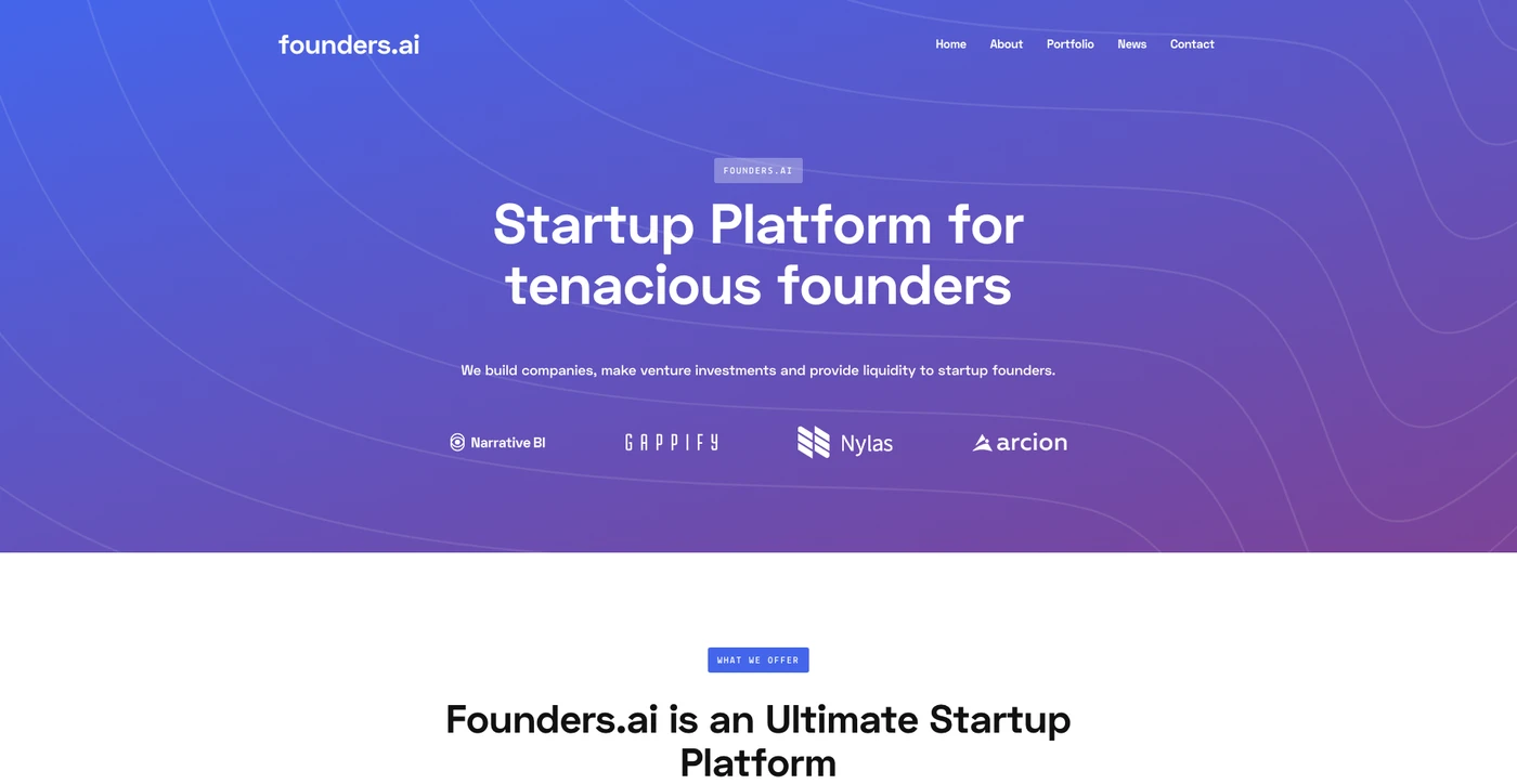 Image of Founders.ai - Top VCs in Cloud Infrastructure