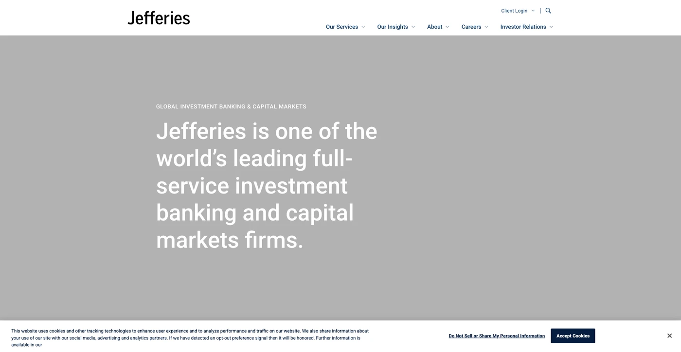 Image of Jefferies - Top VCs in Banking