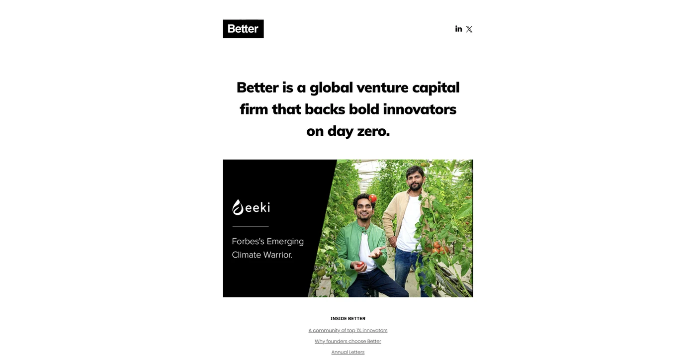 Image of Better Capital - Top VCs in Santa Clara, California, United States
