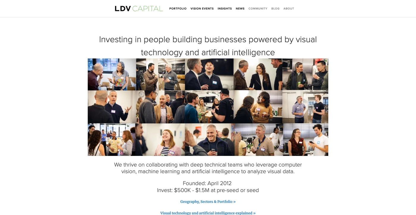 Image of LDV Capital- Top VCs in Agriculture