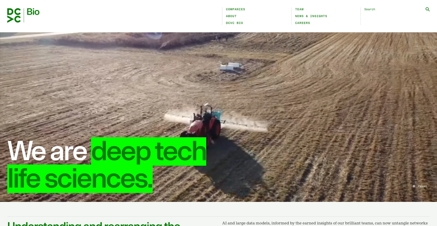 Image of DCVC Bio - Top VCs in AgTech