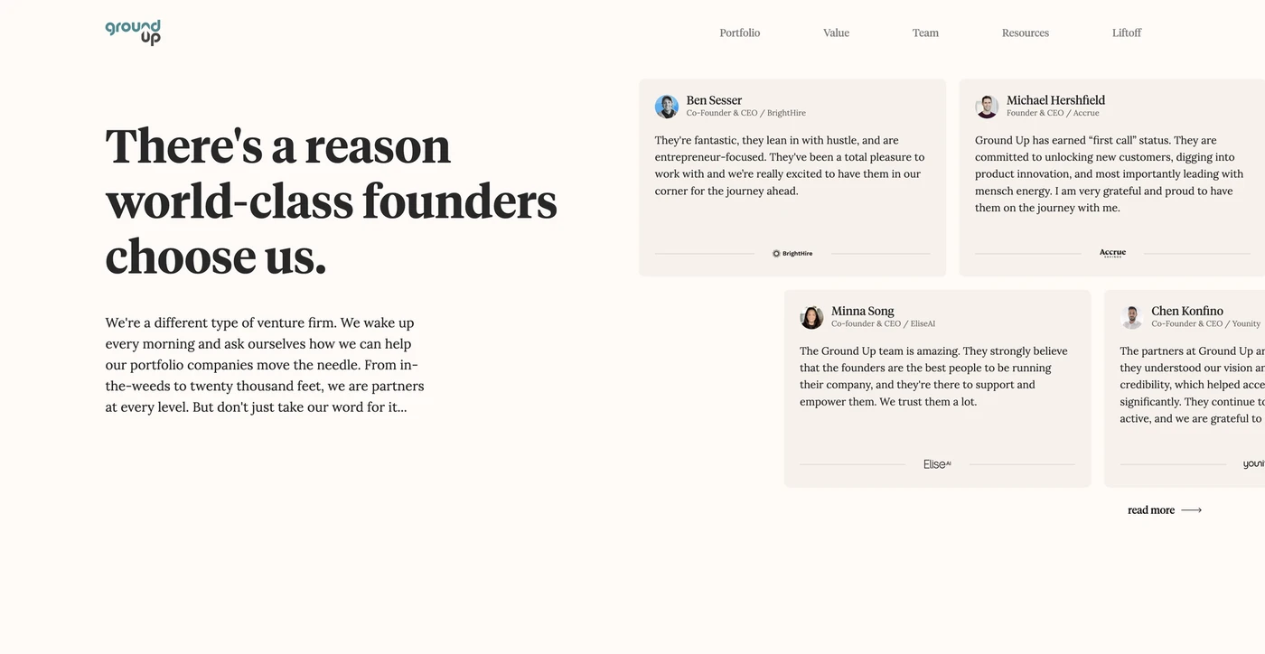 Image of Ground Up Ventures - Top VCs in Philadelphia, Pennsylvania, United States