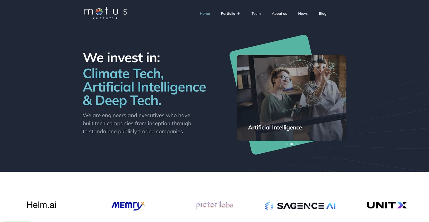 Image of Motus Ventures - Top VCs in Redwood City, California, United States