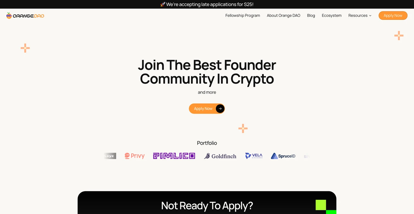 Image of Orange DAO - Top VCs in Cryptocurrency