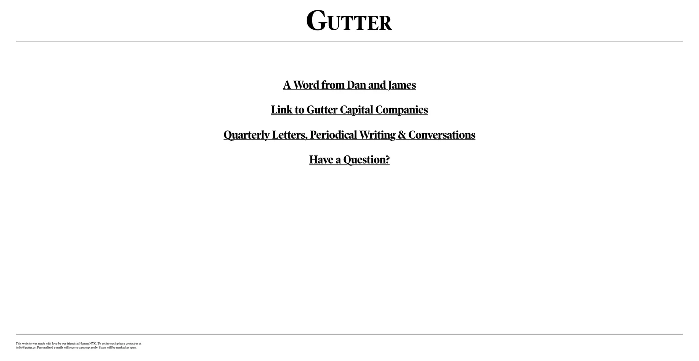 Image of Gutter Capital - Top VCs in Marketplace