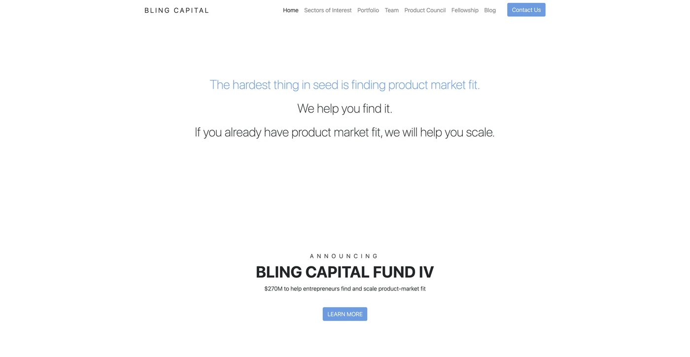 Image of Bling Capital- Top VCs in Marketplace