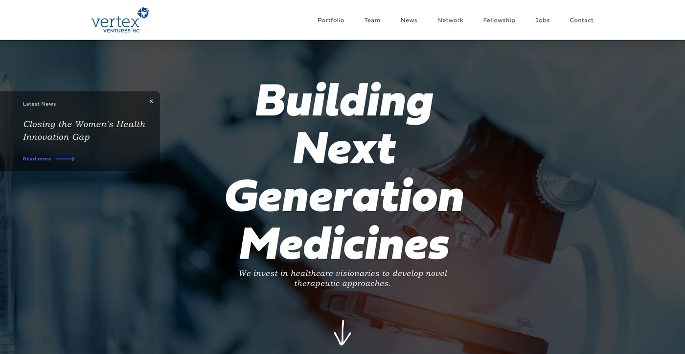 Image of Vertex Ventures HC - Top VCs in Pharmaceutical