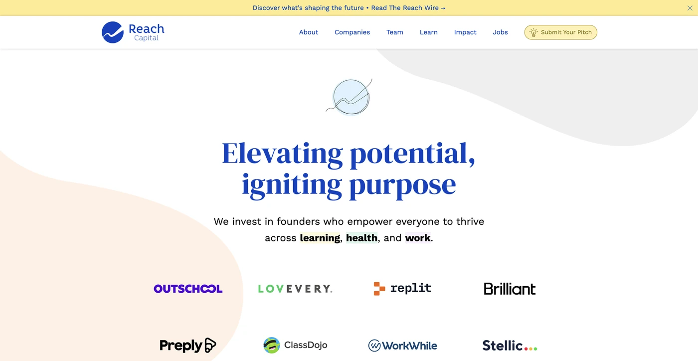 Image of Reach Capital - Top VCs in EdTech