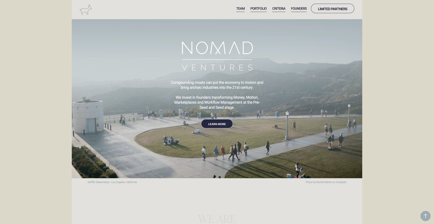 Image of Nomad Ventures - Top VCs in Los Angeles, California, United States